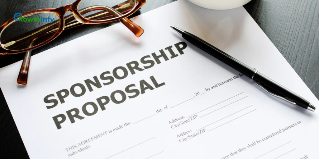 Business agreement for sponsorship services