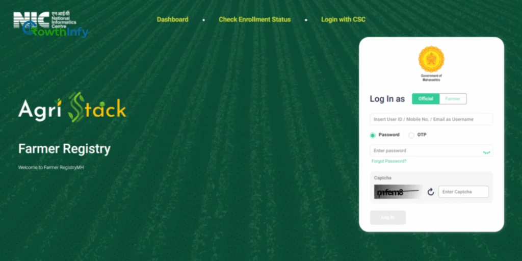 The AgriStack UP portal