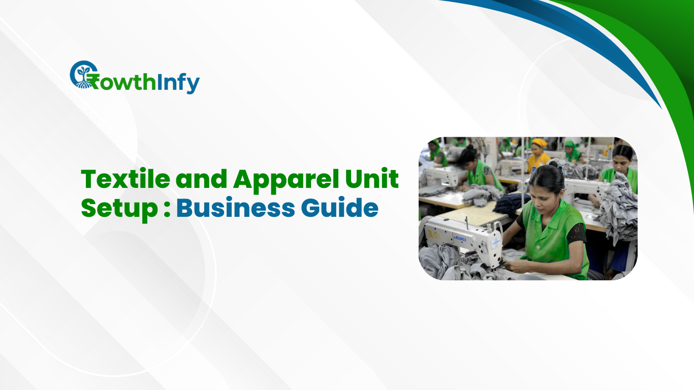 Textile and Apparel Unit Setup: Step-by-Step Business Guide